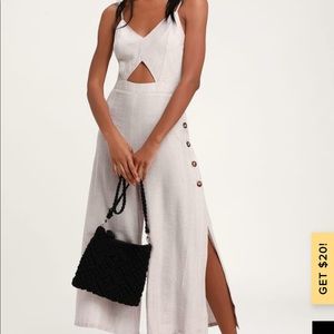 Lulus tan never worn romper